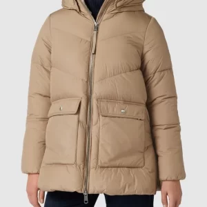 Tommy Hilfiger Steppjacke Mit Label-Stitching Modell ‘SORONA’ – Beige 13