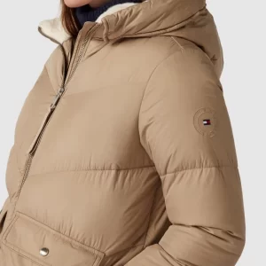 Tommy Hilfiger Steppjacke Mit Label-Stitching Modell ‘SORONA’ – Beige 11