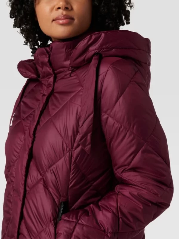 Gerry Weber Edition Steppjacke Mit Reißverschlusstaschen – Bordeaux Rot 4