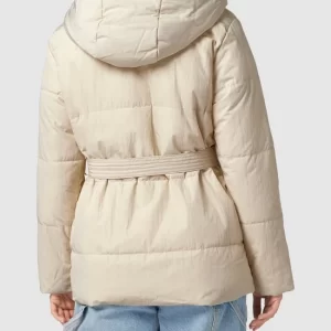 Pieces Steppjacke Mit Eingrifftaschen – Sand 15