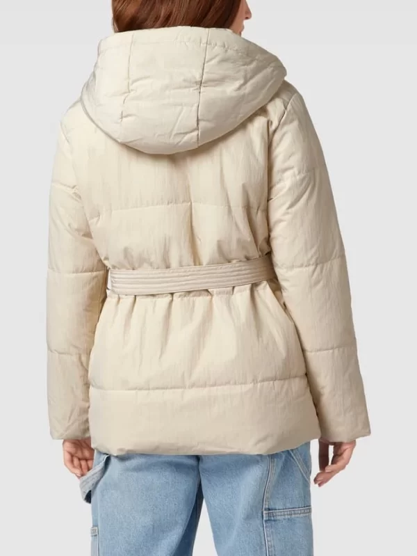 Pieces Steppjacke Mit Eingrifftaschen – Sand 6
