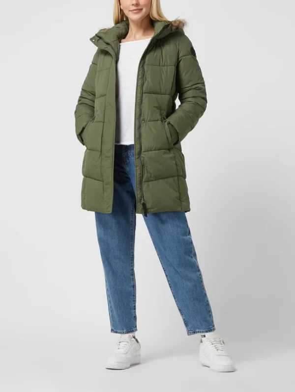 Icepeak Steppjacke Mit Abnehmbarer Kapuze – Grün 1