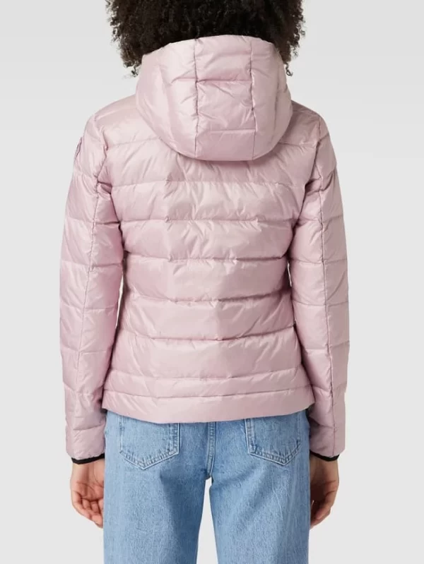 Blauer Usa Daunenjacke In Stepp-Optik – Flieder 6