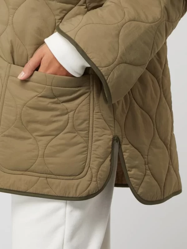 KARO KAUER EXKLUSIV Oversized Steppjacke Mit überschnittenen Schultern – Karo Kauer X P&C – Exklusiv Bei Uns – Schilf 4