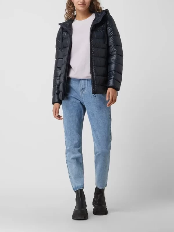 Esprit Steppjacke Mit Abnehmbarer Kapuze – Schwarz 1