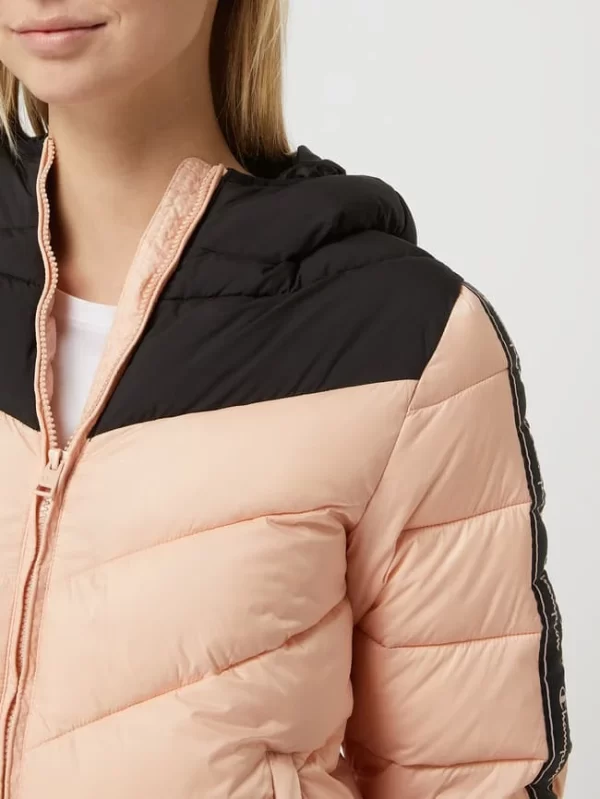 CHAMPION Steppjacke Mit Kapuze – Rosa 4