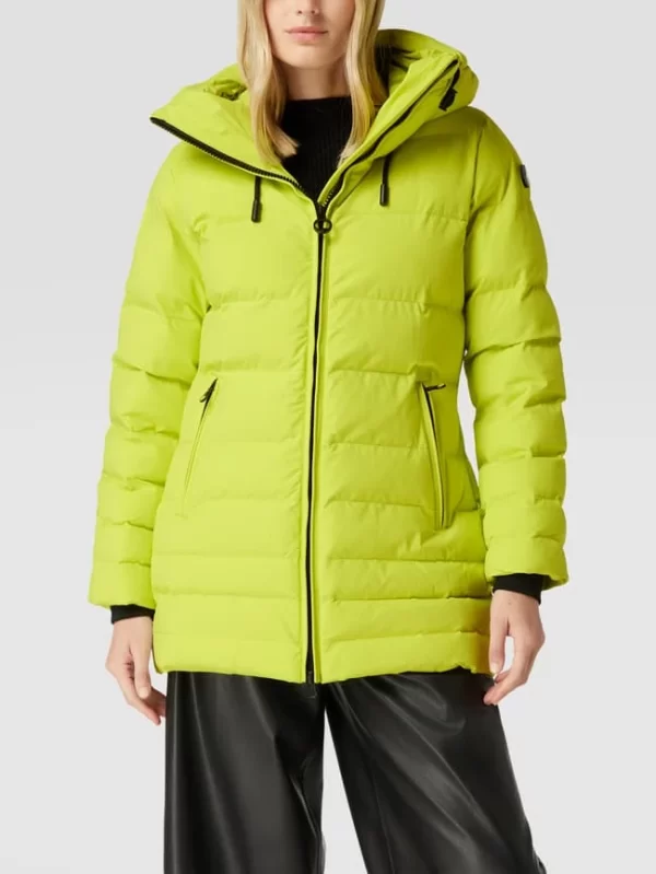 Wellensteyn Steppjacke Mit Label-Applikation Modell ‘CORDOBA’ – Neon Gelb 5