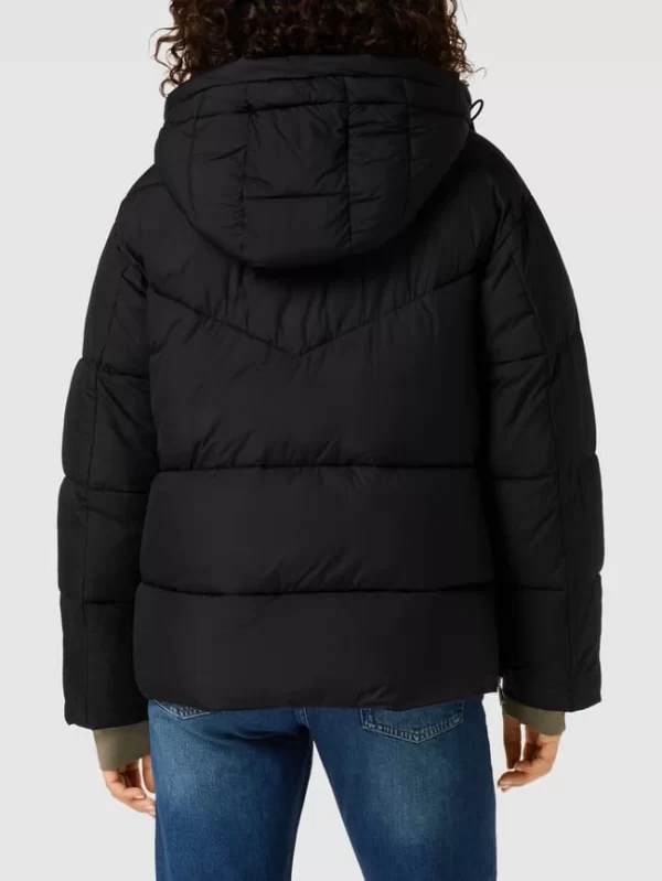 S.Oliver RED LABEL Steppjacke Mit Kapuze – Schwarz 6