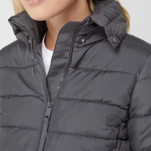 Tom Tailor Steppjacke Mit Stehkragen – Anthrazit 11