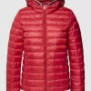 Tommy Hilfiger Steppjacke Mit Label-Stitching Modell ‘ess’ – Bordeaux Rot 17