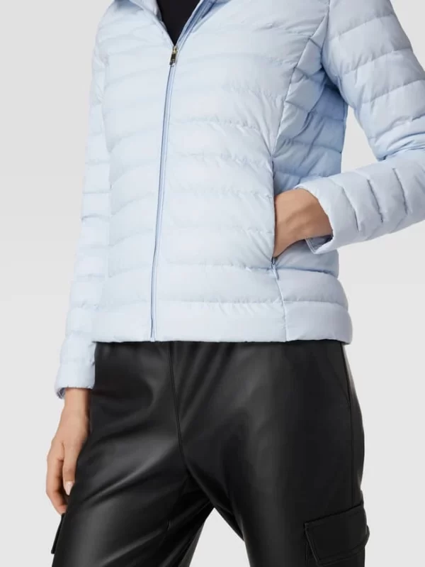 Tommy Hilfiger Daunenjacke In Stepp-Optik – Hellblau 4