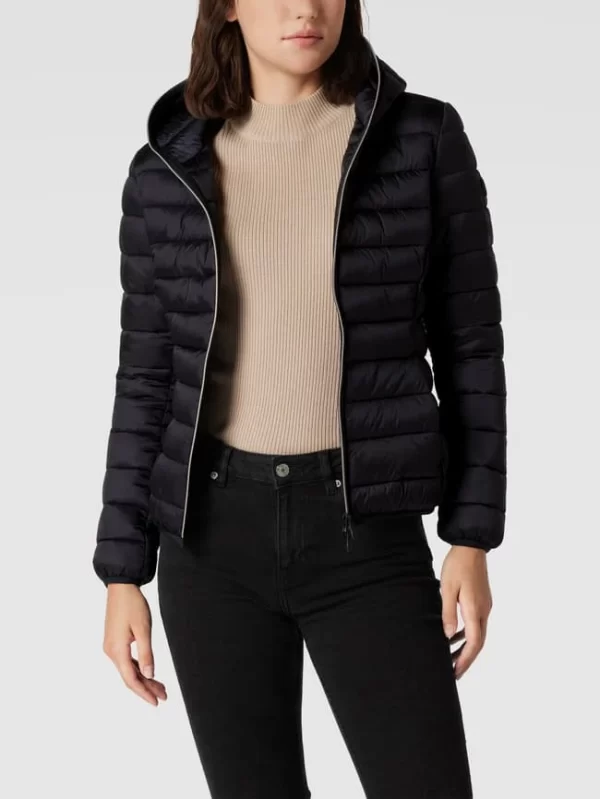 SAVE THE DUCK Steppjacke Mit Kapuze Modell ‘Alexis’ – Schwarz 5