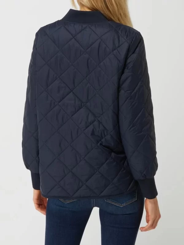 Esprit Collection Steppjacke Mit Stehkragen – Marineblau 6