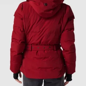 Wellensteyn Steppjacke Mit Kunstpelzkragen Modell ‘TIVANA 382’ – Dunkelrot 17