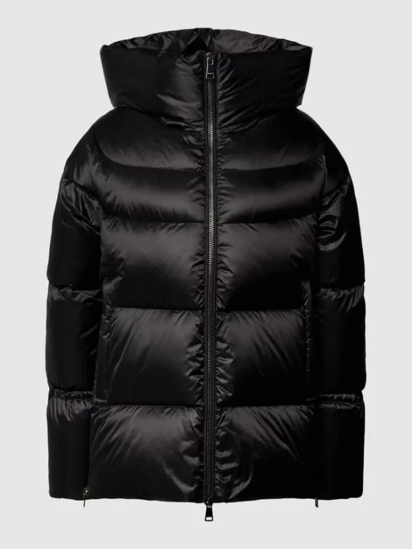 Windsor Daunenjacke Mit Label-Details – Schwarz 3