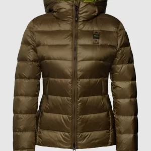 Blauer Usa Daunenjacke Mit Kapuze – Olivgrün 9