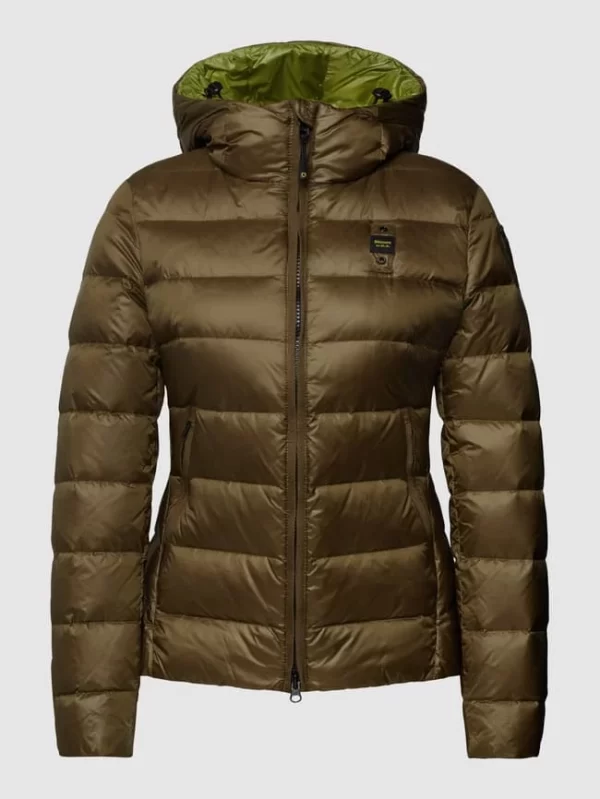 Blauer Usa Daunenjacke Mit Kapuze – Olivgrün 3