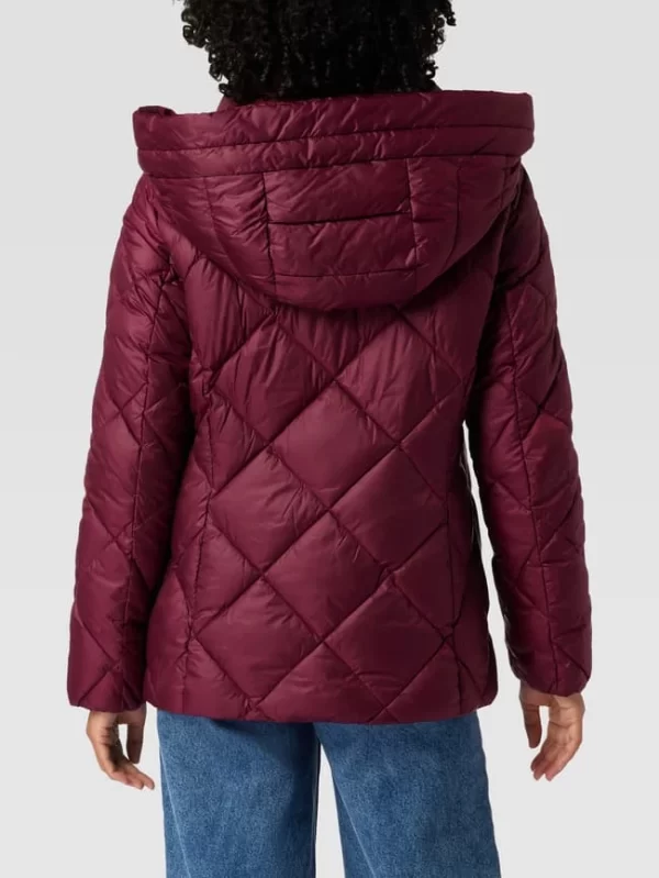 Gerry Weber Edition Steppjacke Mit Reißverschlusstaschen – Bordeaux Rot 6