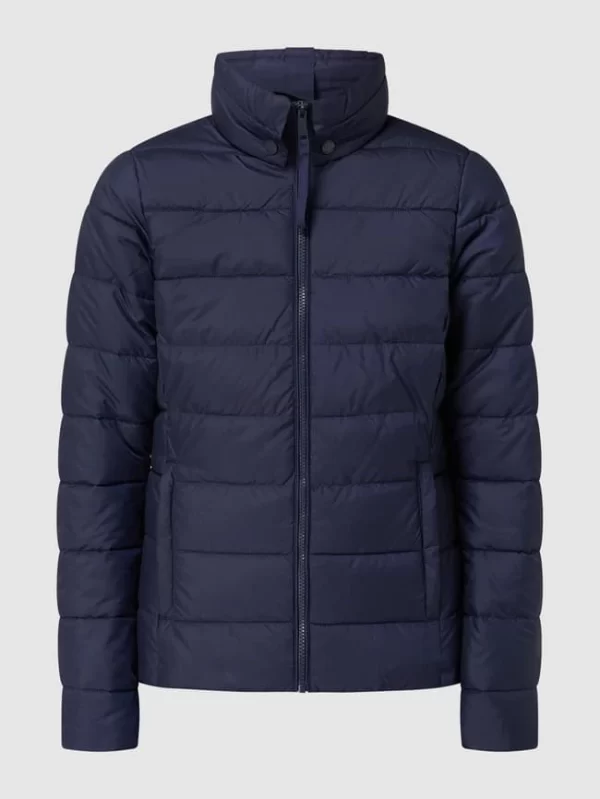 Tom Tailor Steppjacke Mit Stehkragen – Marineblau 3