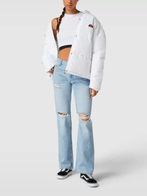 Ellesse Steppjacke Mit Logo-Stitching Modell ‘PEJO’ – Weiß 1