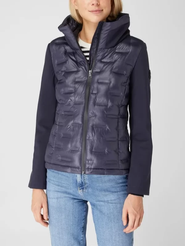 S.Oliver RED LABEL Steppjacke Mit Label-Patch – Marineblau 5