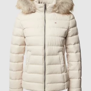 Tommy Jeans Steppjacke Mit Brand-Stitching Modell ‘BASIC HOODED DOWN JACKET’ – Sand 9