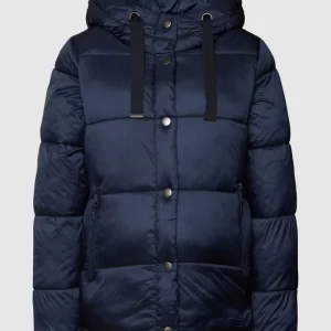 Mamalicious Umstands-Steppjacke Mit Kapuze – Marineblau 9