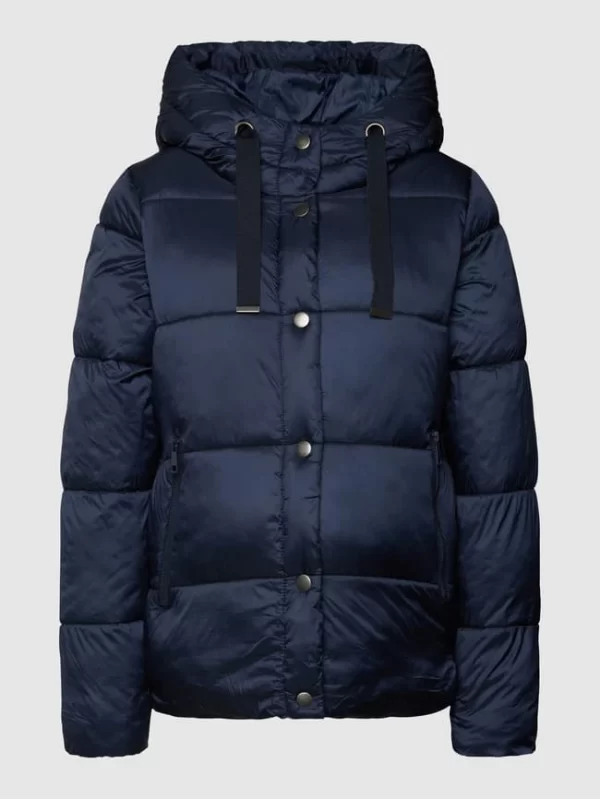 Mamalicious Umstands-Steppjacke Mit Kapuze – Marineblau 3