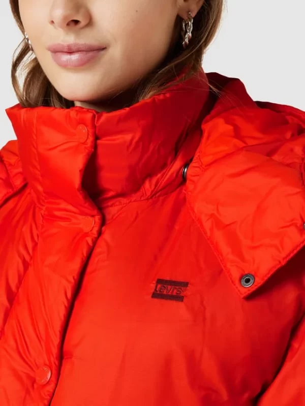 Levi’s® Daunenjacke Mit Label-Stitching Modell ‘LUNA’ – Rot 4