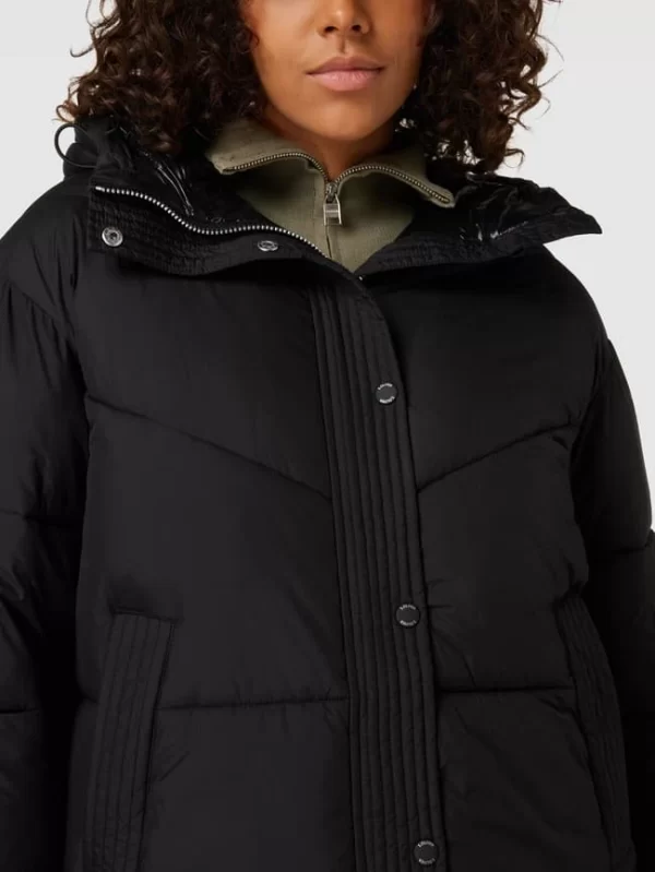 S.Oliver RED LABEL Steppjacke Mit Kapuze – Schwarz 4