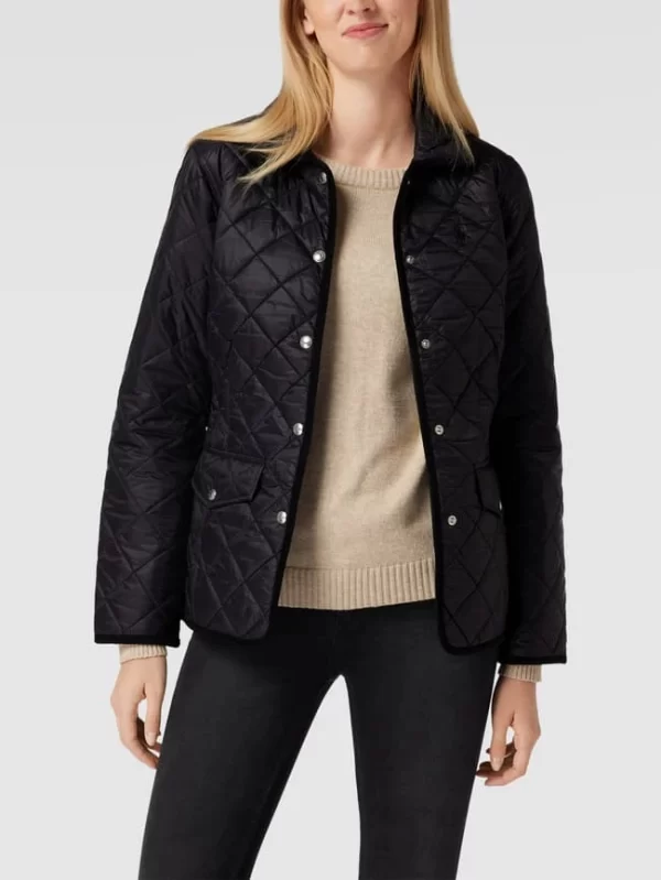 Polo Ralph Lauren Steppjacke Mit Logo-Stitching – Schwarz 5