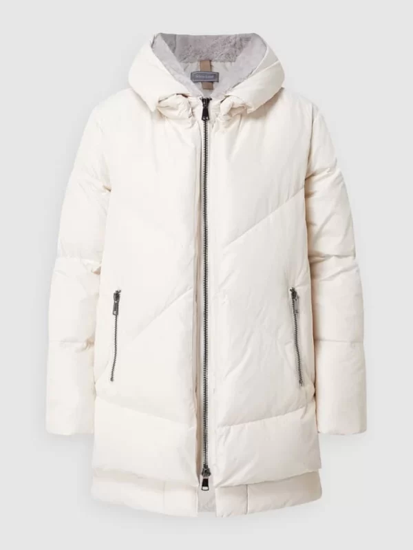 White Label Daunenjacke Mit Kapuze – Sand 3