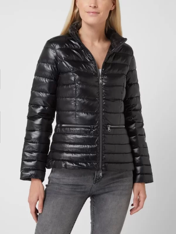 Beaumont Amsterdam Light-Daunenjacke Mit Stehkragen – Schwarz 5