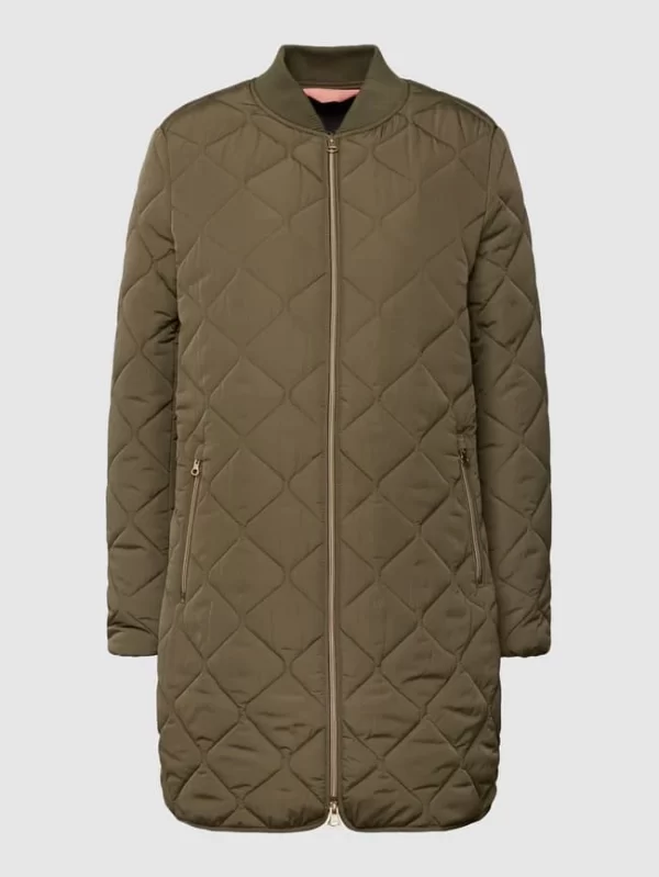 Christian Berg Woman Selection Steppjacke Mit Stehkragen – Khaki 3