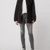 EDITED Steppjacke Mit Taillengürtel – Schwarz 17