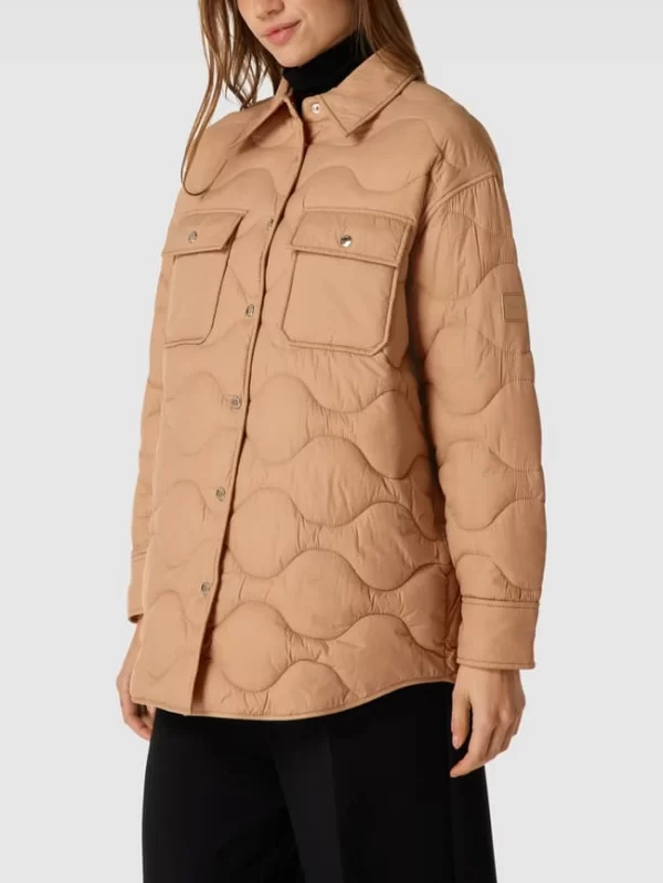 BOSS Steppjacke Mit Brusttaschen Modell ‘Palovi’ – Camel 5