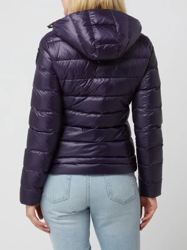 Blauer Usa Daunenjacke Mit Kapuze – Marineblau 6