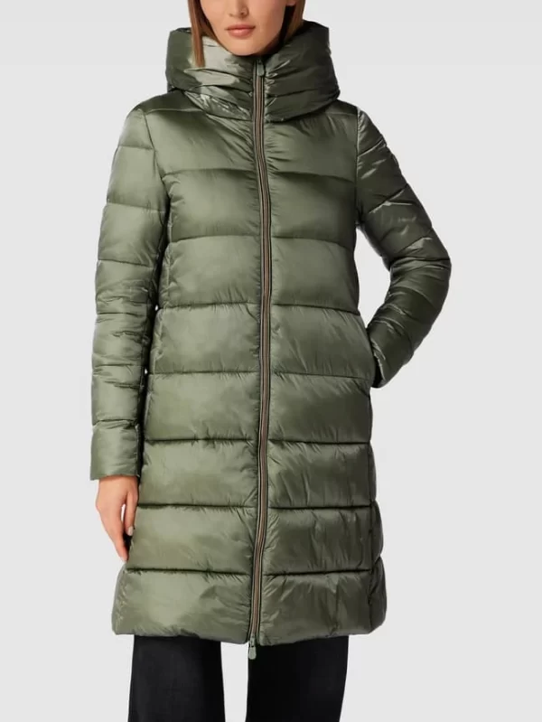 SAVE THE DUCK Jacke Mit Label-Patch Modell ‘Lysa’ – Grün 5