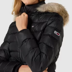 Tommy Jeans Steppjacke Mit Brand-Stitching Modell ‘BASIC HOODED DOWN JACKET’ – Schwarz 11