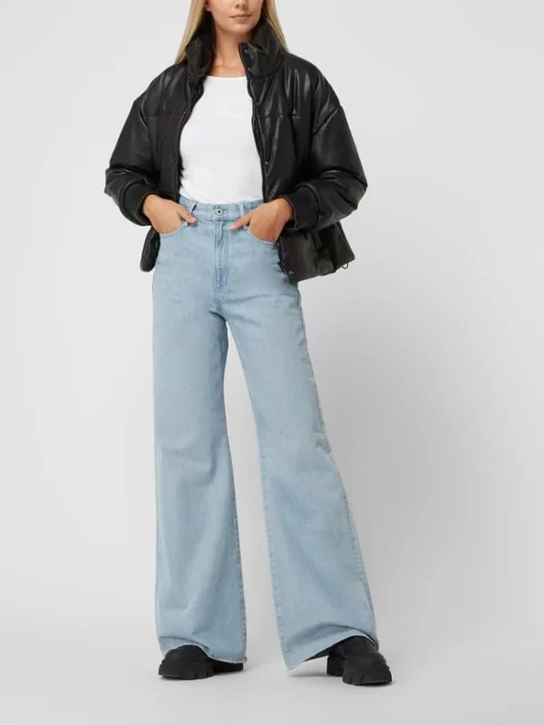 Studio AR Steppjacke Aus Leder Modell ‘Mariana’ – Schwarz 1
