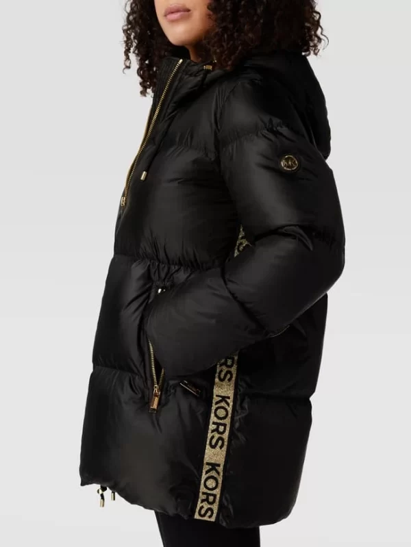 MICHAEL Michael Kors Daunenjacke Mit Reißverschlusstaschen – Schwarz 4