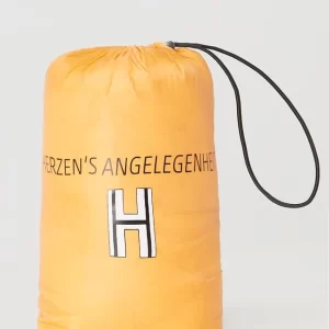 Herzensangelegenheit Daunenjacke Mit Zweiwege-Reißverschluss – Orange 18