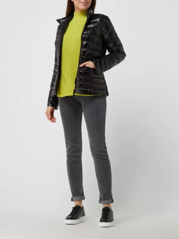 Beaumont Amsterdam Daunenjacke Mit Stehkragen – Schwarz 1