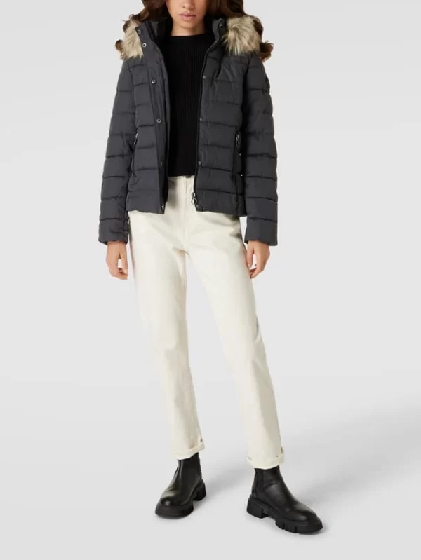 Only Steppjacke Mit Label-Patch Modell ‘Onlluna’ – Anthrazit 1