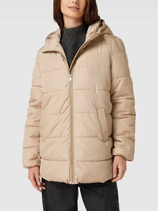 Vila Steppjacke Mit Kapuze Modell ‘VITATE’ – Sand 5