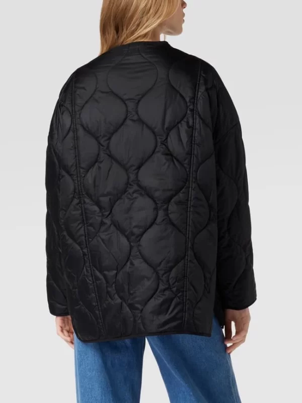 Tommy Jeans Oversized Steppjacke Mit Label-Stitching Modell ‘ONION QUILT’ – Schwarz 6