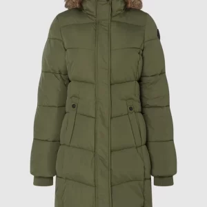 Icepeak Steppjacke Mit Abnehmbarer Kapuze – Grün 9