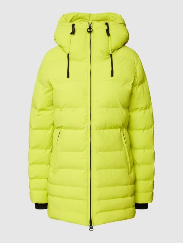 Wellensteyn Steppjacke Mit Label-Applikation Modell ‘CORDOBA’ – Neon Gelb 3