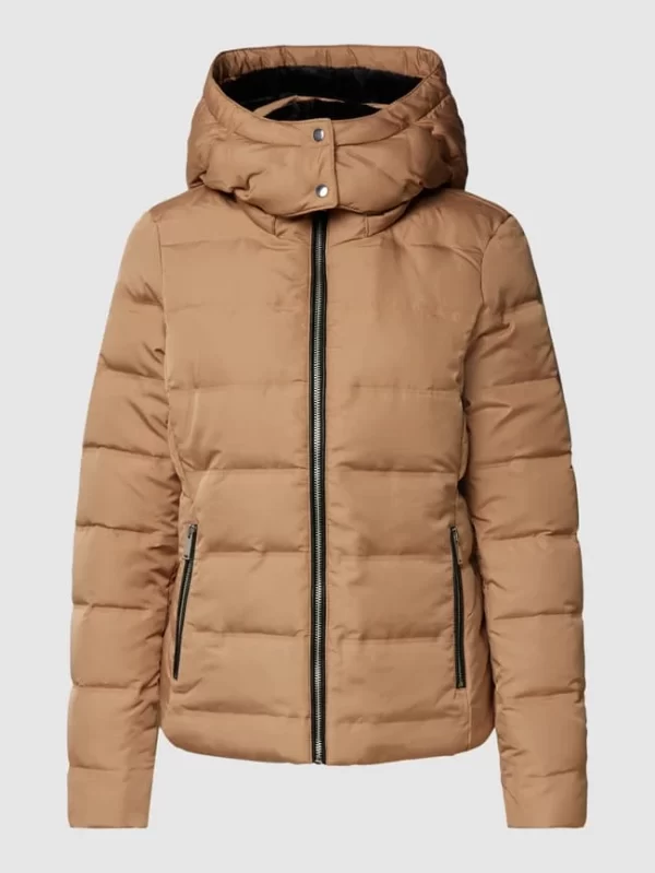 Vero Moda Outdoor Daunenjacke Mit Seitlichen Reißverschlusstaschen Modell ‘DOLLY’ – Beige 3