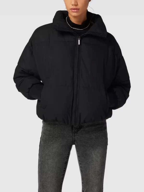 Pegador Oversized Steppjacke Mit Stehkragen Modell ‘GENEVA’ – Schwarz 5